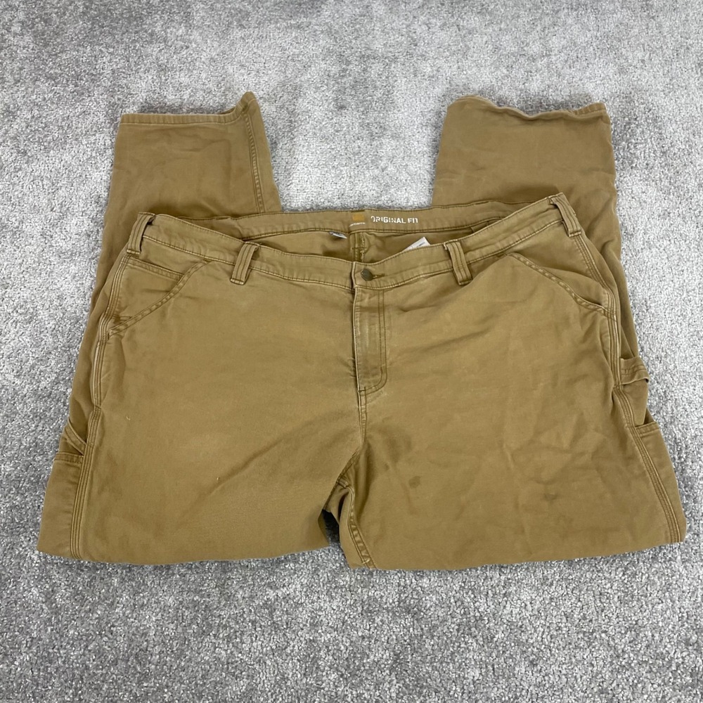 Carhartt Canvas Work Pants Womens 22W Utility Carpenter *Stained - Picture 4 of 16